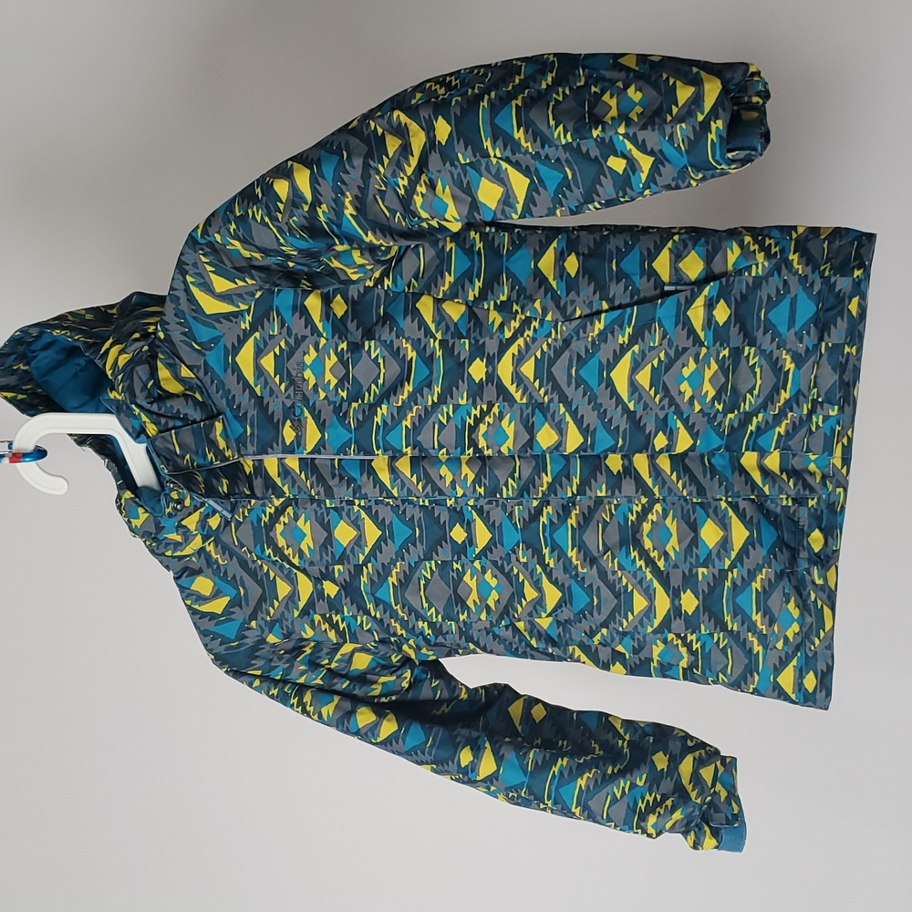 Columbia kids jacket winter ski snowboarding snow renovable hoodie sz S